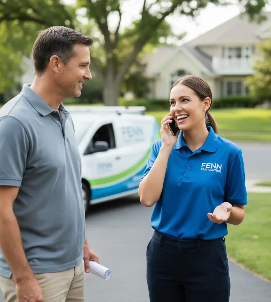 Fenn Pest Control customer support in Rozet